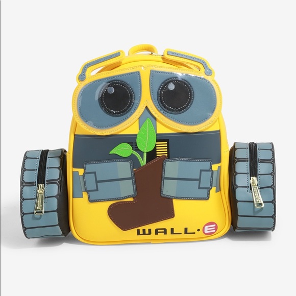 🚫SOLD🚫 NWT 🌱 Loungefly Wall-E Plant Boot Backpack - Picture 2 of 8